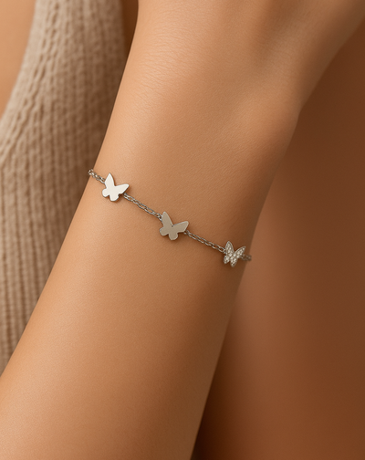 Butterfly Charm Bracelet