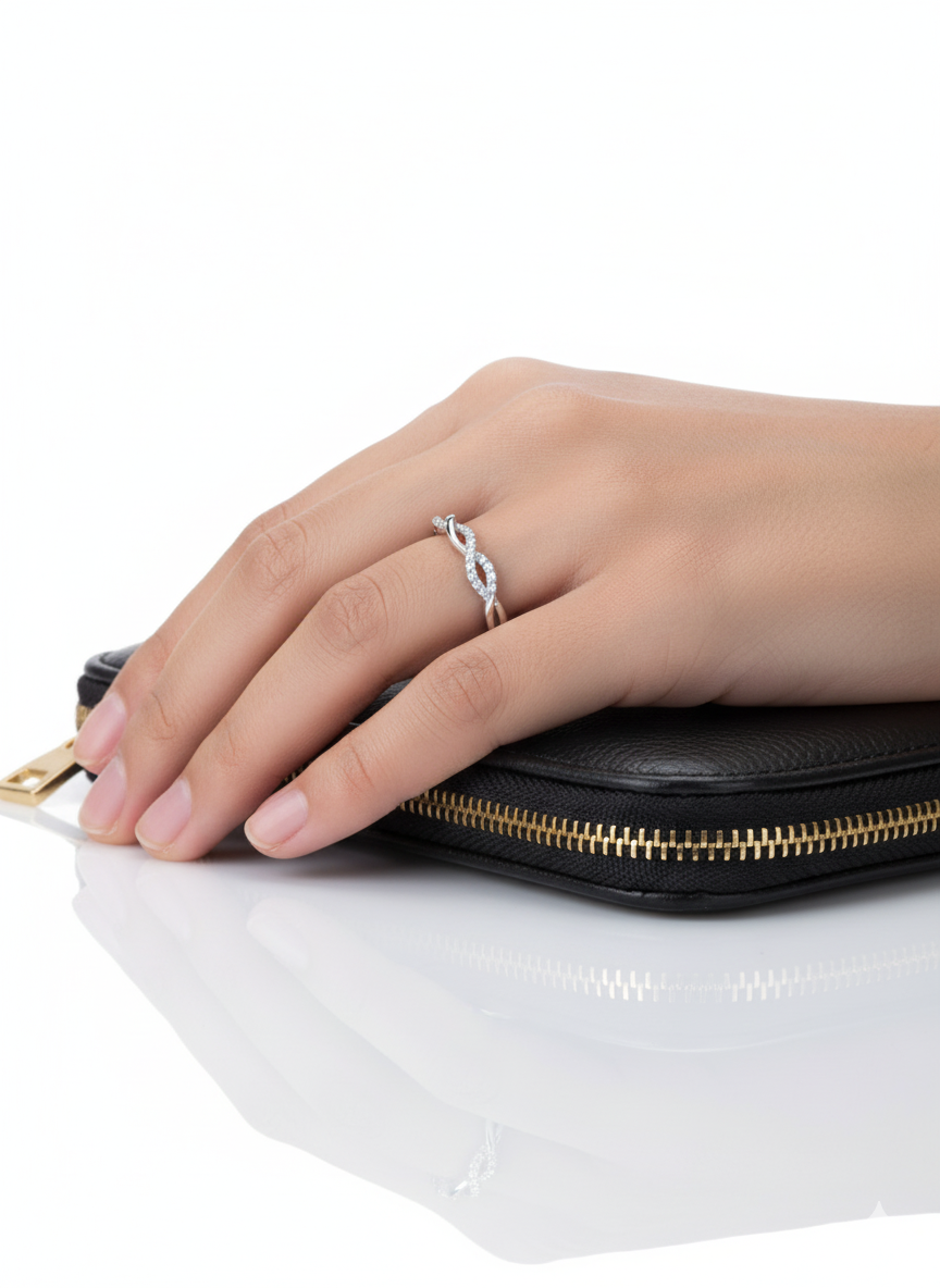 Twisted Radiance Ring