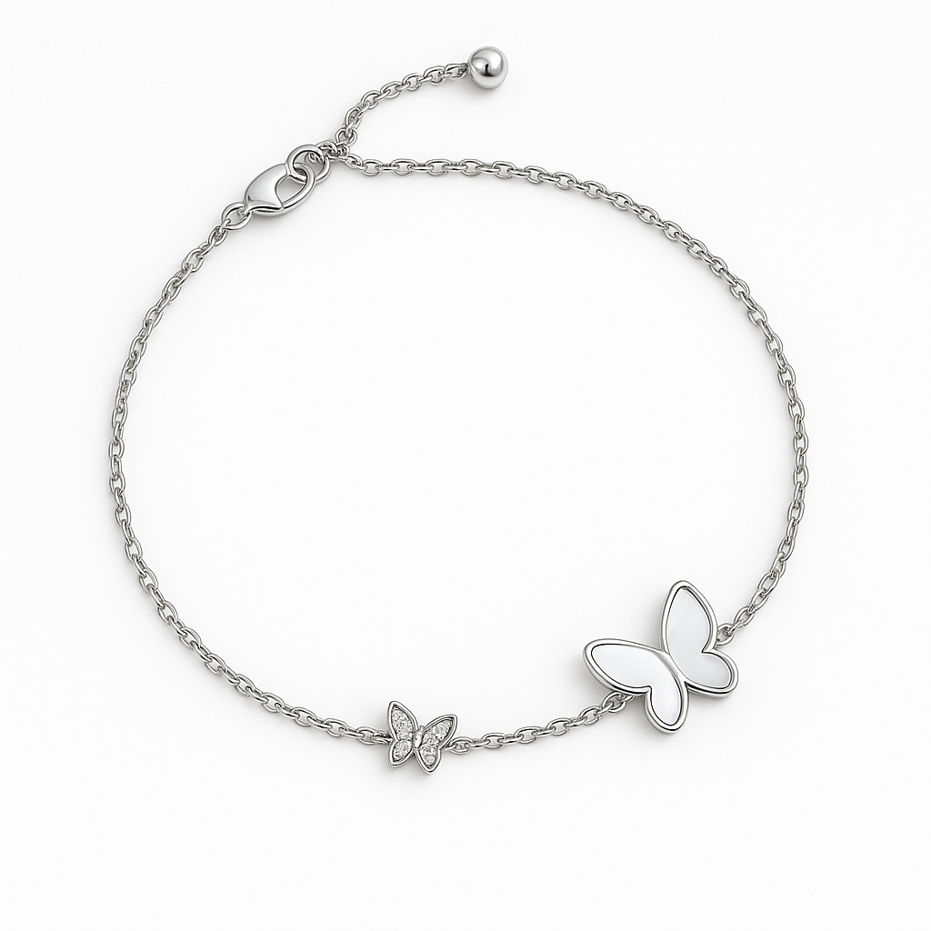 Dual butterfly Bracelet