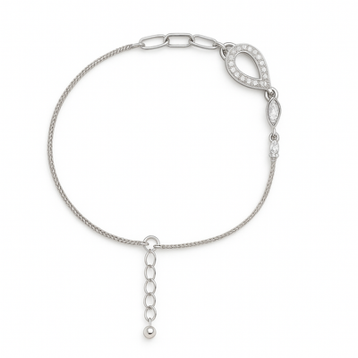 Open Teardrop Bracelet